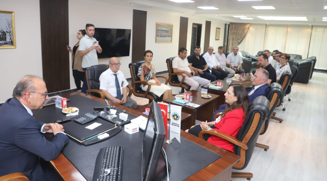 KKTC İzmir başkonsolosu Turgutlu'da 