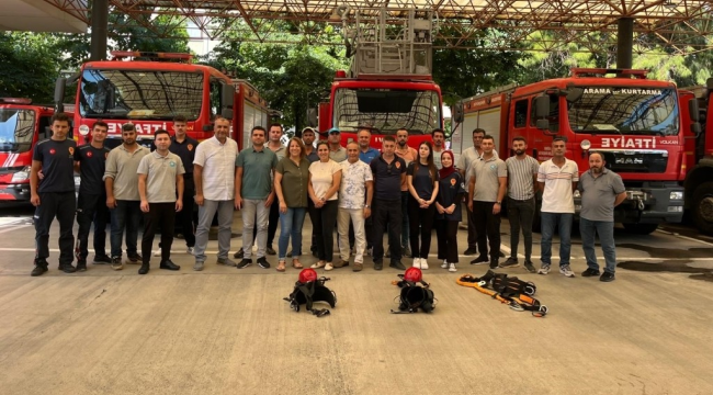 Kurum içi yüksekte güvenli çalışma eğitimi