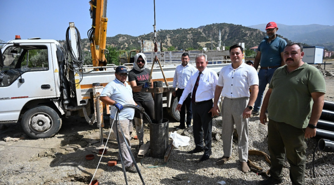 MASKİ Salihli'ye 108 tonluk yeni içme suyu kuyusu açtı