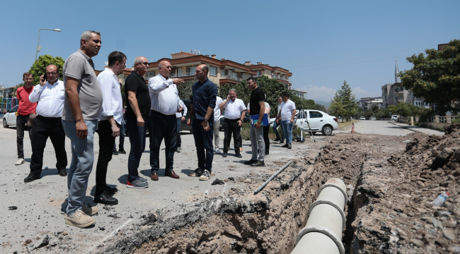 MASKi yöneticileri sorunları çözmek için Akhisar'ı karış karış gezdi