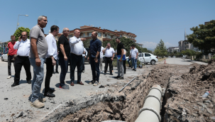 MASKi yöneticileri sorunları çözmek için Akhisar'ı karış karış gezdi