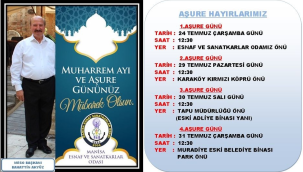 MESO'nun geleneksel aşure hayrı başlıyor