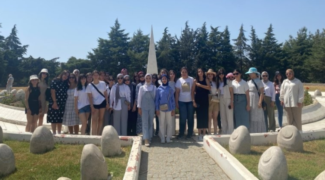 Öğrenciler tarih ve medeniyet kampına katıldı