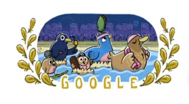 Olimpiyatlar Google'da Doodle oldu