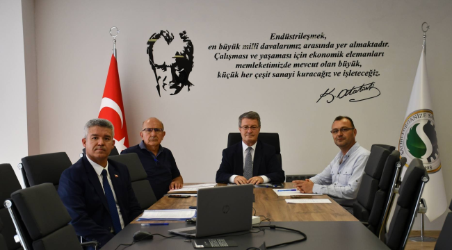 OSB yeni yönetimi görev dağılımı yaptı:OSB başkanlığına Bilget getirildi