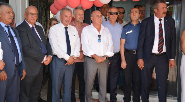 Salihli madeni eşya sanatkarları esnaf odası yeni binası açıldı