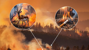 Soma belediyesinden vatandaşlara'sigara atma can yakma'çağrısı