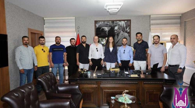 STK başkanları başkan Durbay'ı ziyaret etti