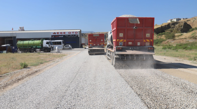 Turgutlu belediyesi asfalt sezonunu açtı