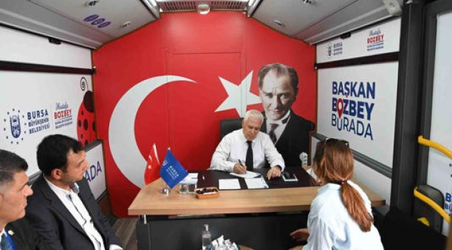 Türkiye'de ilk.Büyükşehir belediye başkanı makamını ilçeye taşıdı