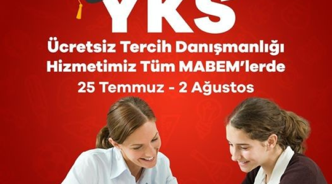 Ücretsiz YKS tercih danışmanlığı hizmeti başlıyor