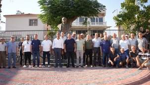 Yatağan Mahallesi Atatürk büstüne ve yeni meydanına kavuştu