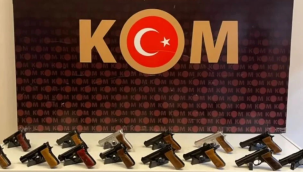 81 ilde 'Mercek-23'operasyonu: 2 bin 269 silah ele geçirildi