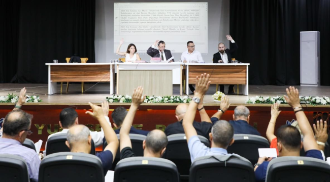 Ağustos ayı meclis toplantısı yapıldı