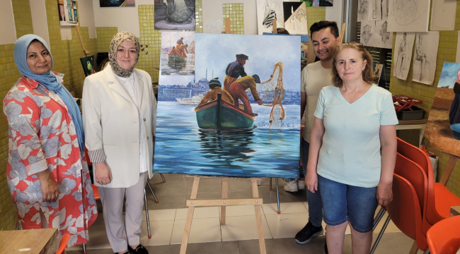 AKP il kadın kolları esnaf ziyaretlerini sürdürüyor