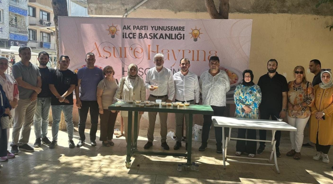 AKP'lileri buluşturan aşure hayrı