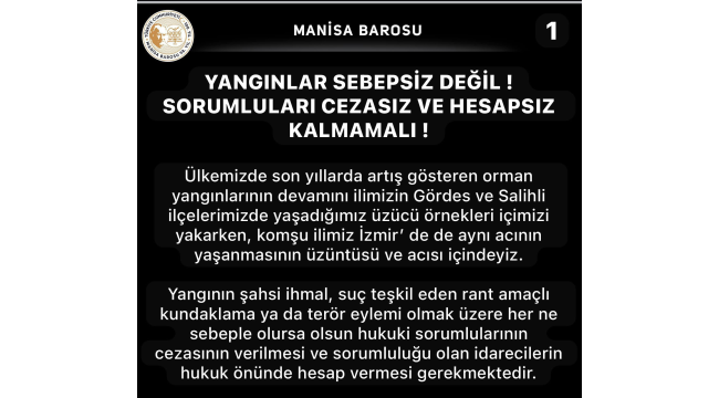 Baro'dan sorumluluğu olan idarecilerin hukuk önünde hesap versin çağrısı
