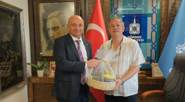 Başkan Aykan Gördes'te