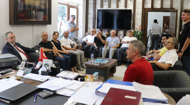 Başkan Balaban Demirci,Gördes ve Köprübaşı'nı ziyaret etti