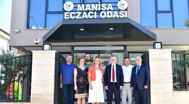 Başkan Balaban eczacılar odasını ziyaret etti