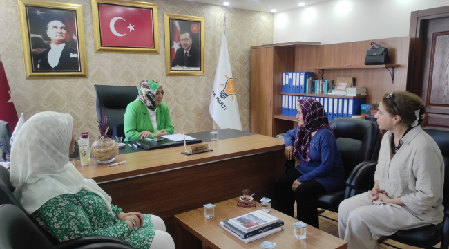 Başkan Kaplan yeni üyelerle görüştü