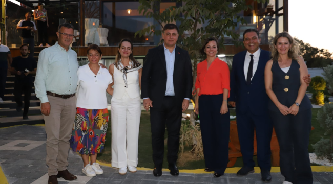 Başkanlar Eşme 26. uluslararası turistik kilim, kültür ve sanat festivaline katıldı