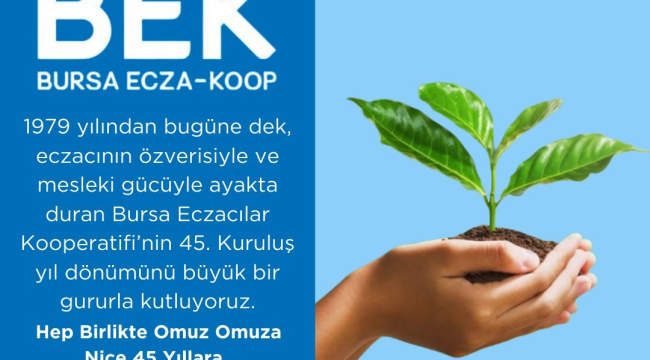 BEK'ın 45. yılı kutlanıyor