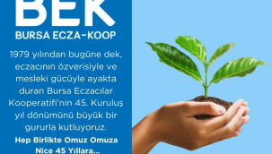 BEK'ın 45. yılı kutlanıyor