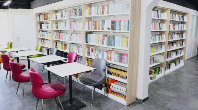 Belediye kütüphanesi yenileniyor