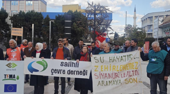 Böylece bölgedeki ekosistem çöktü