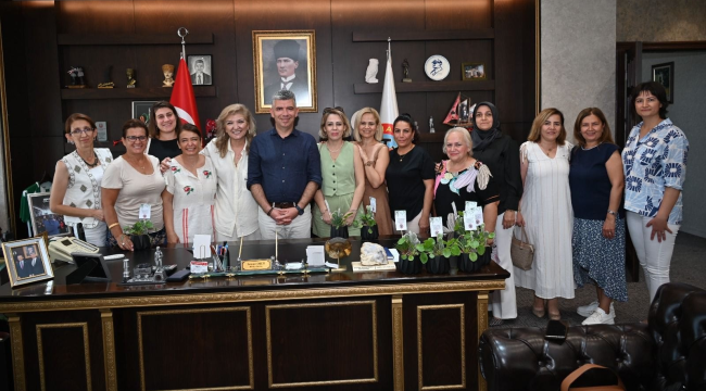 CHP'li Başkan eşleri Soma'da buluştu