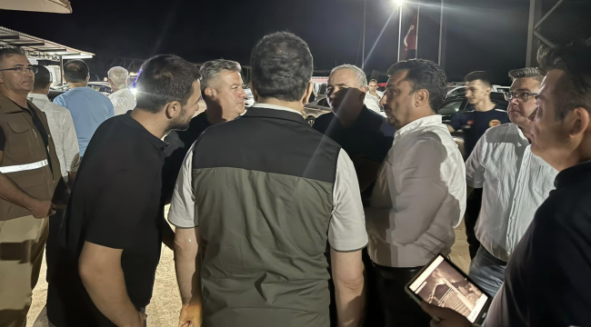 CHP milletvekilleri yangın bölgesinde