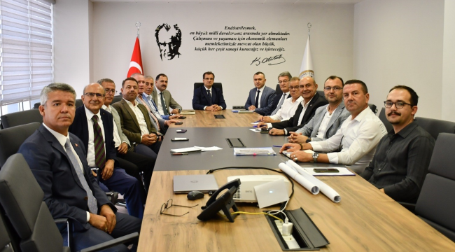 Demirci OSB toplantısına Salihli ev sahipliği yaptı