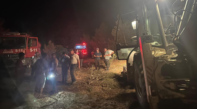 Gölmarmara taşkuyucak yangını kontrol altına alındı