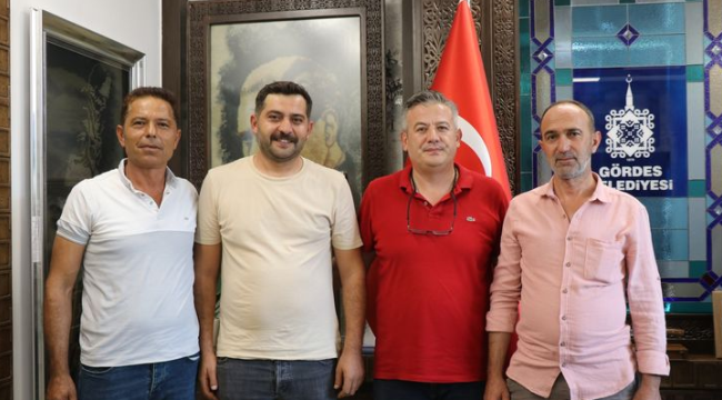 Gördes muhtarlar derneği başkanlığına Ali Çiftçi seçildi