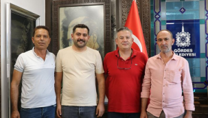 Gördes muhtarlar derneği başkanlığına Ali Çiftçi seçildi