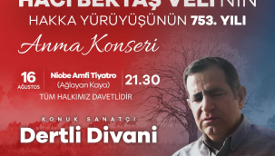 Hacı Bektaş Veli, özel bir anma konseri 