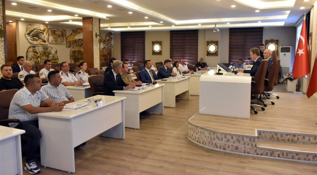 İl spor güvenlik kurulu toplantısı yapıldı