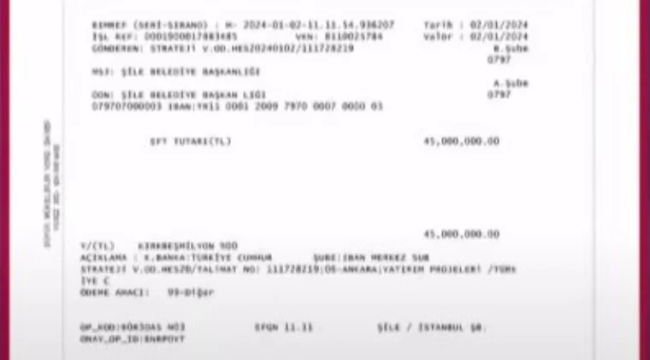 İmamoğlu belgeleri açıkladı: Cumhurbaşkanlığı, yerel seçimde İstanbul'daki AK Partili belediyelere 45'er milyon lira gönderdi