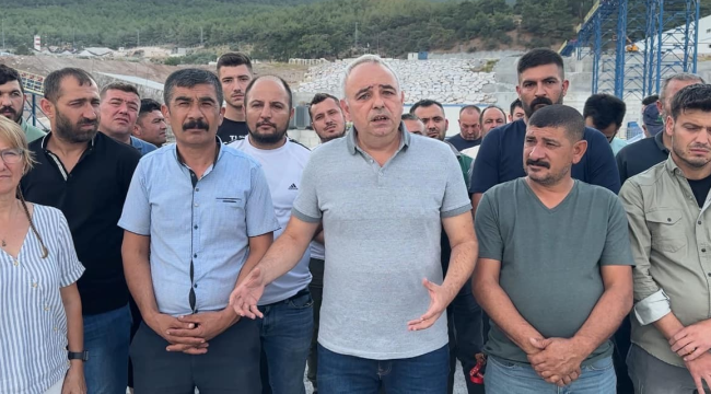 İşten atılan işçilere CHP sahip çıktı
