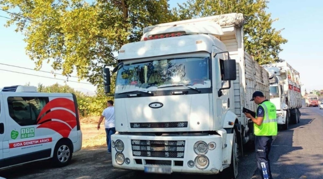 Kente kayıtdışı ürün sokmak isteyen 11 araça cezai işlem yapıldı