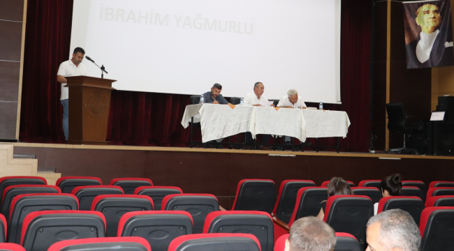 Kırkağaç kent konseyi başkanlığına muhtar İbrahim Yağmurlu seçildi