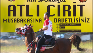 Kula'da cirit yarışması başlıyor