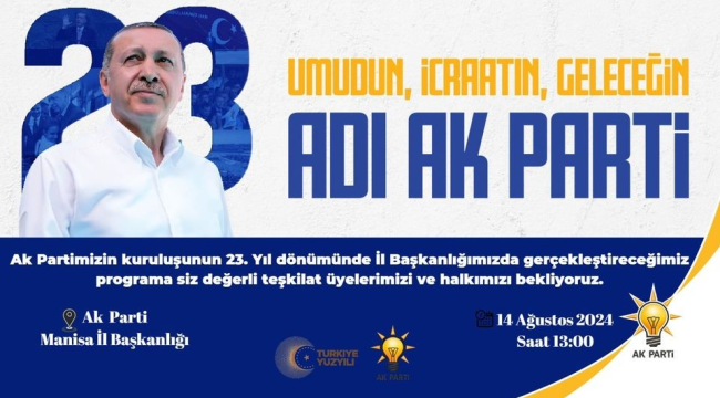 Kuruluş etkinliklerine çağrı