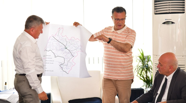 MASKİ yöneticileriyle Alaşehir'ın sorunları ele alındı