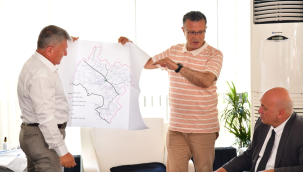 MASKİ yöneticileriyle Alaşehir'ın sorunları ele alındı