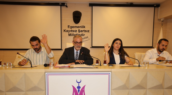 Mecliste ilçenin gelişimine yönelik gündem maddeleri görüşüldü