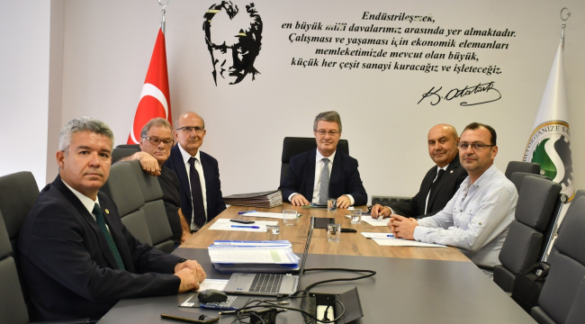 OSB yönetimi toplandı