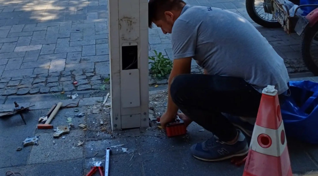 Salihli'de anos sitemi ve sokak aydınlanması yenileniyor