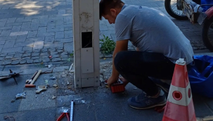 Salihli'de anos sitemi ve sokak aydınlanması yenileniyor